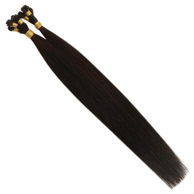 double weft human virgin hair extentions