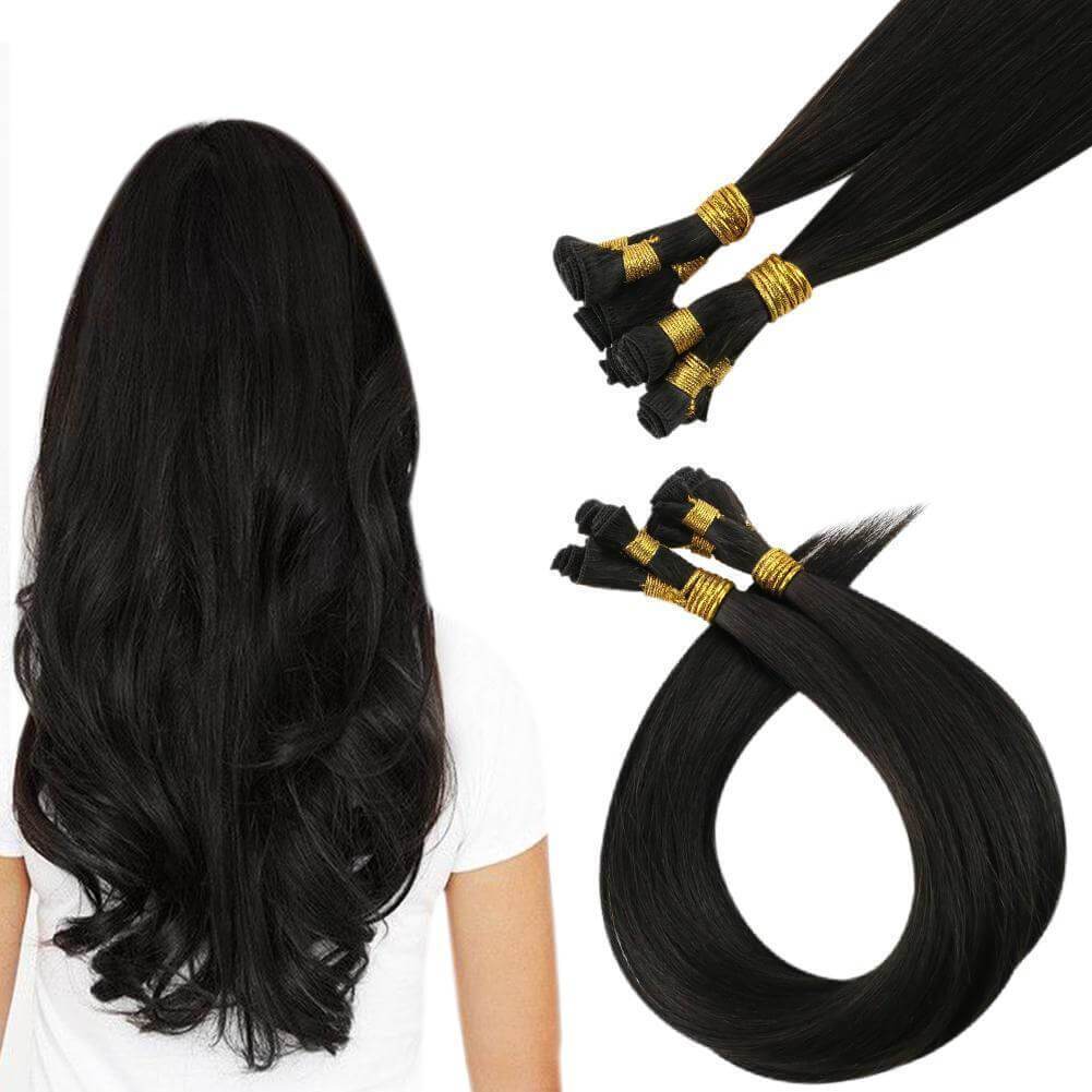 virgin weft hair extensions bundles human hair
