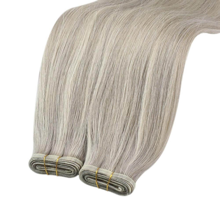weft hair extensions human virgin hair sew in