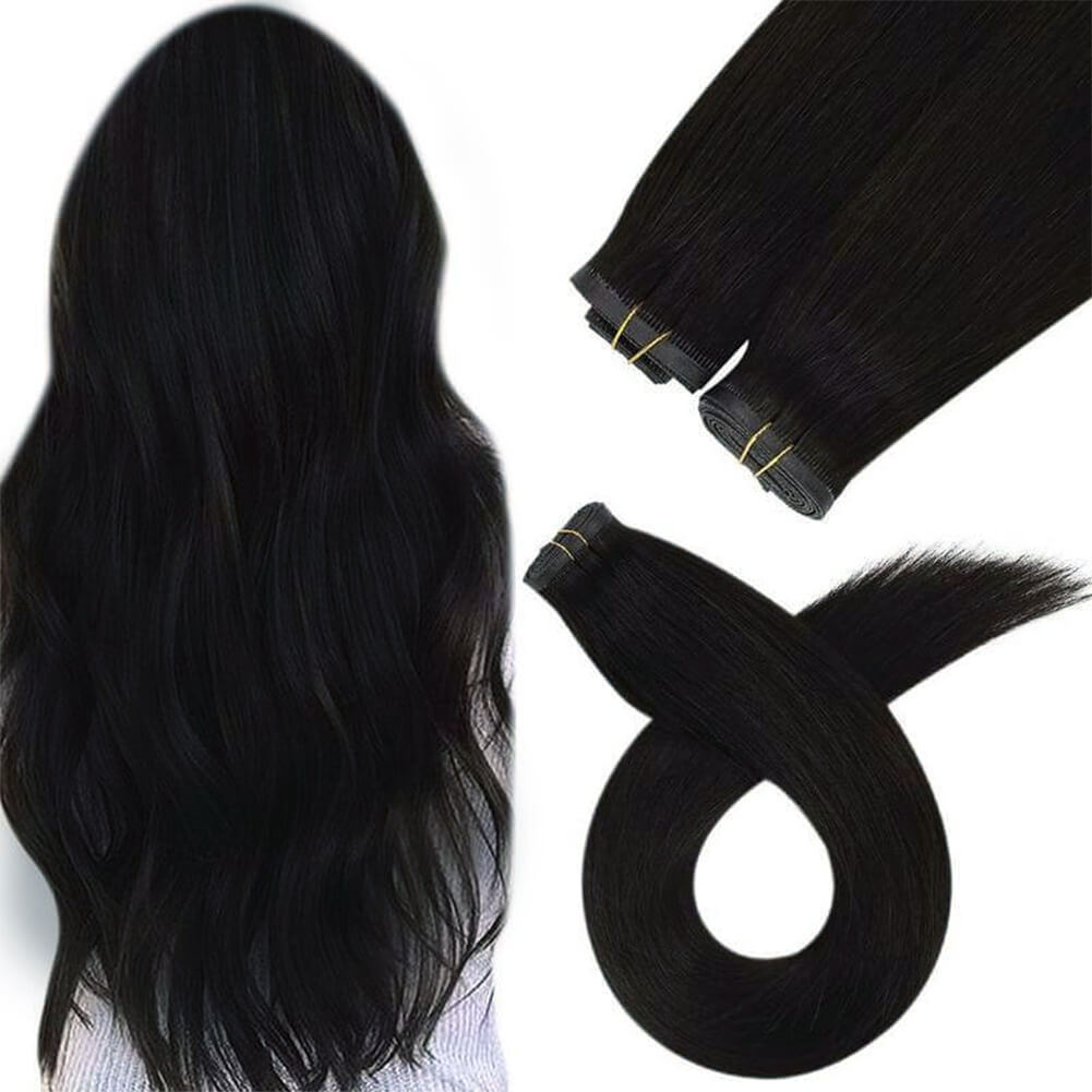 human hair weft weave human hair bundles extensions