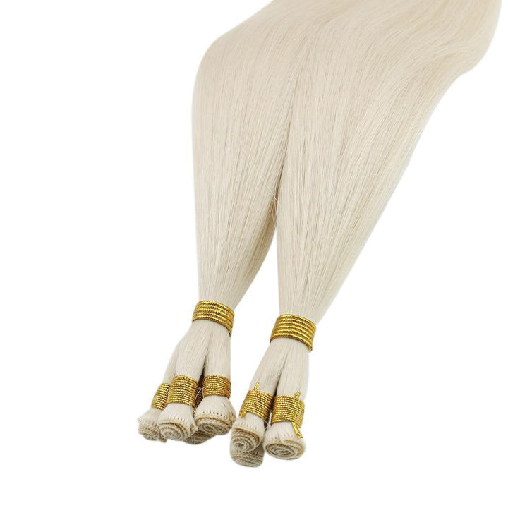 virgin human hair weft bundles straight extensions