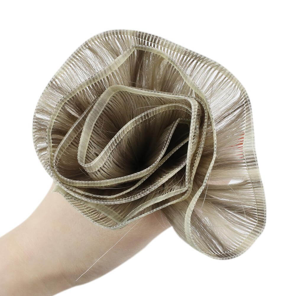 double weft virgin hair extensions natural hair