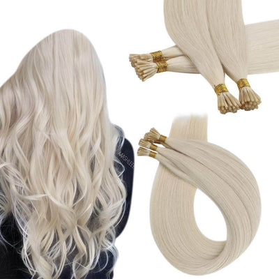i tip color hair extensions human soft hair