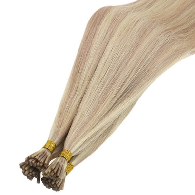 i tip in straight human virgin hair extensions