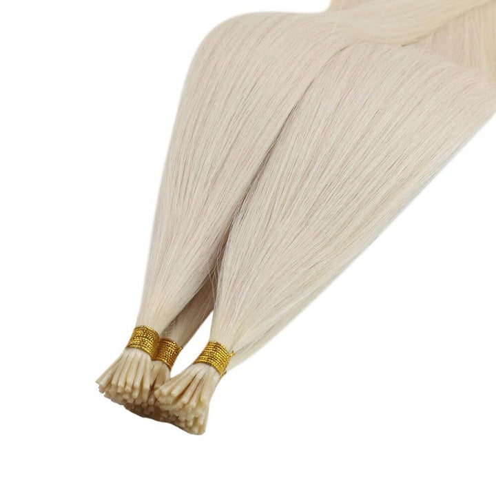 i tip extensions human hair soft and silky