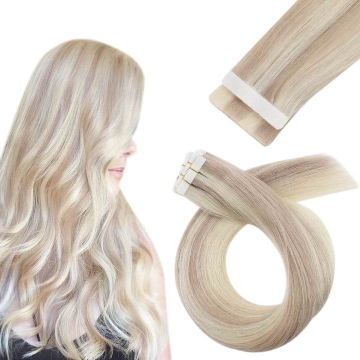 Tape in extensions dc outlet
