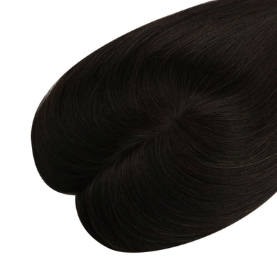 hair topper without bangs