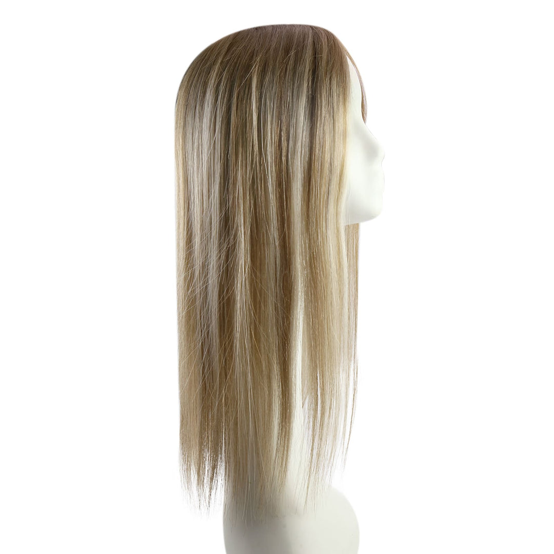 large virgin hair topper soft hair