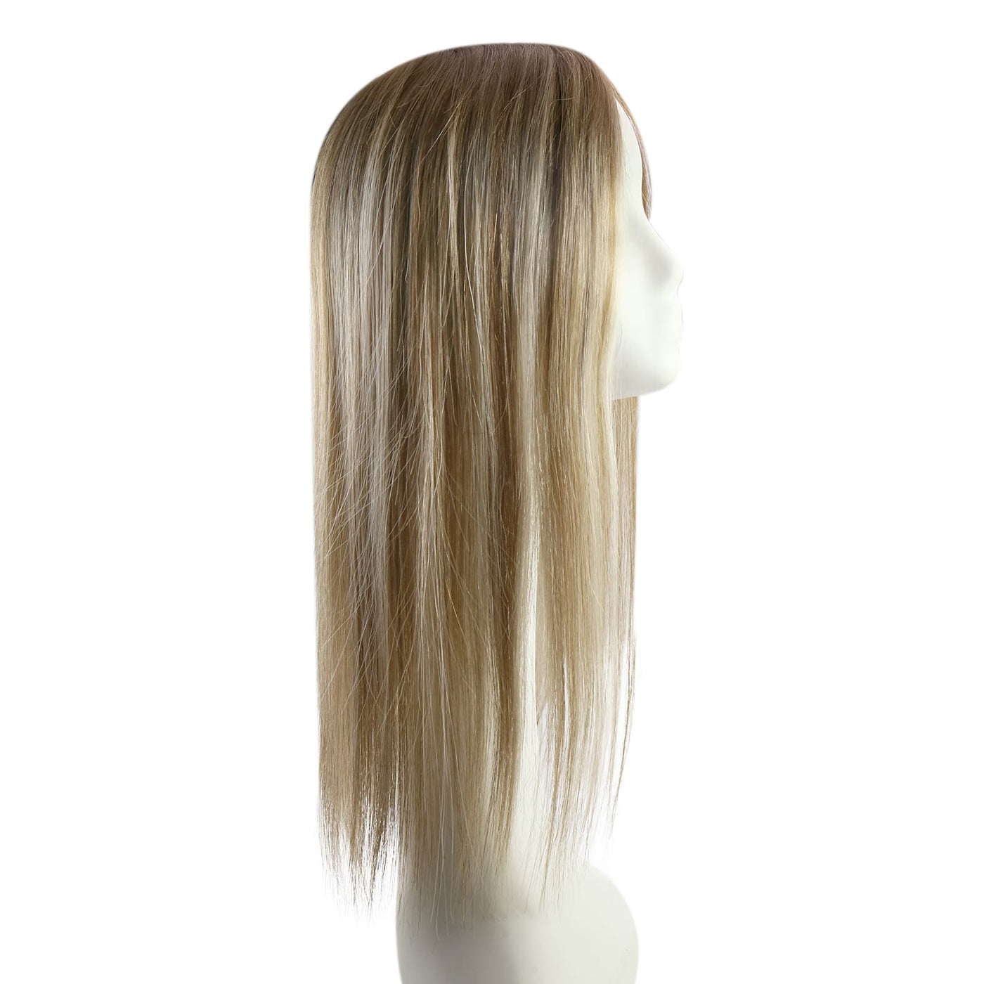 large virgin hair topper soft hair