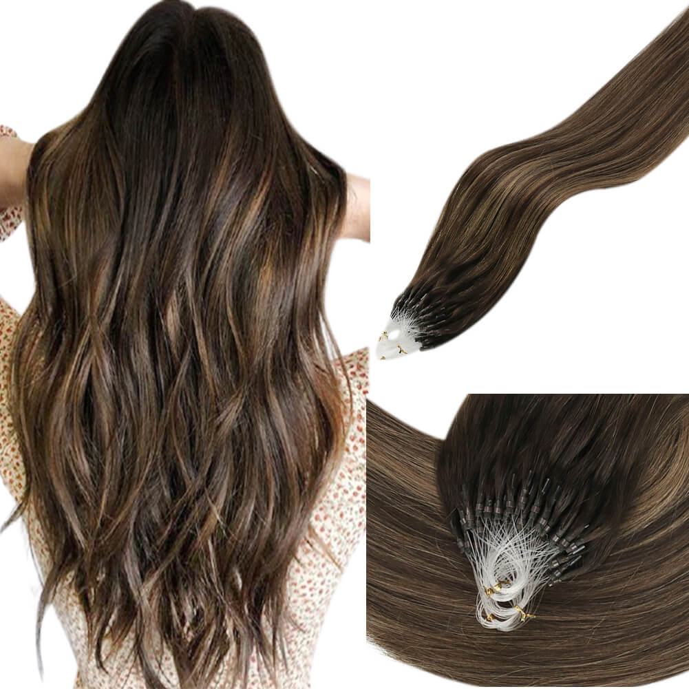 invisible micro loop hair extensions human hair