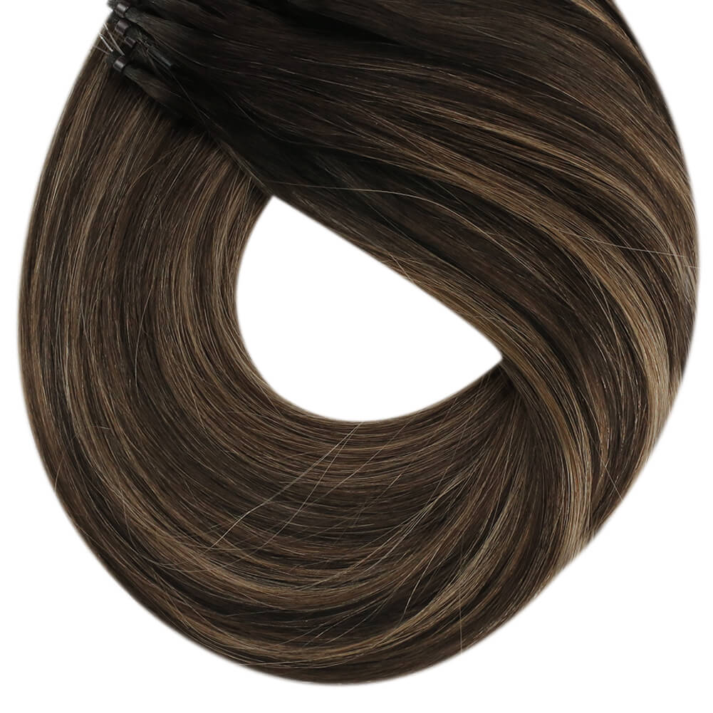 invisible remy micro loop hair extensions human hair