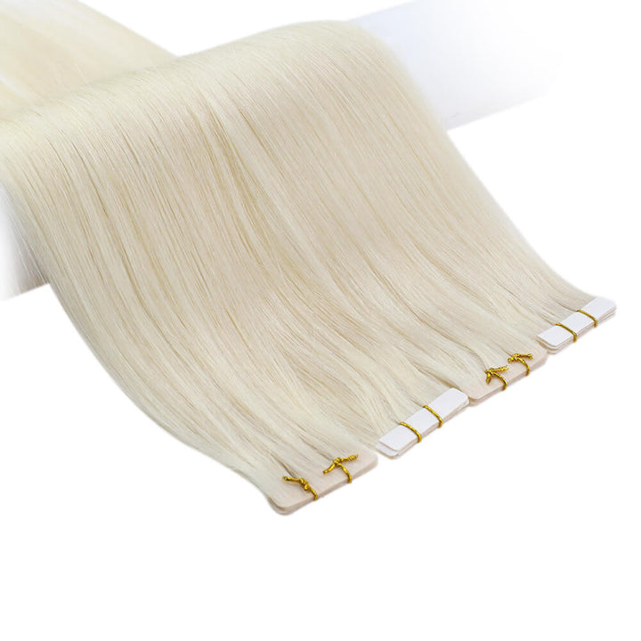 virgin hair extensions tape in 100% human hair