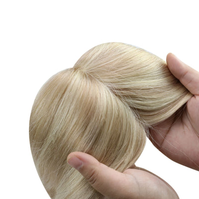 highlight color virgin hair topper