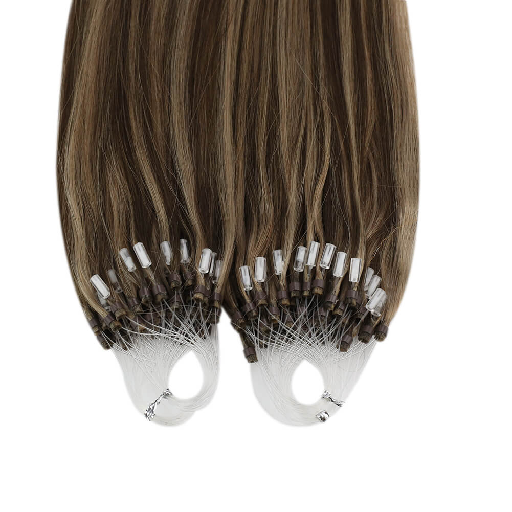 micro loop hair extensions 100% real human hair