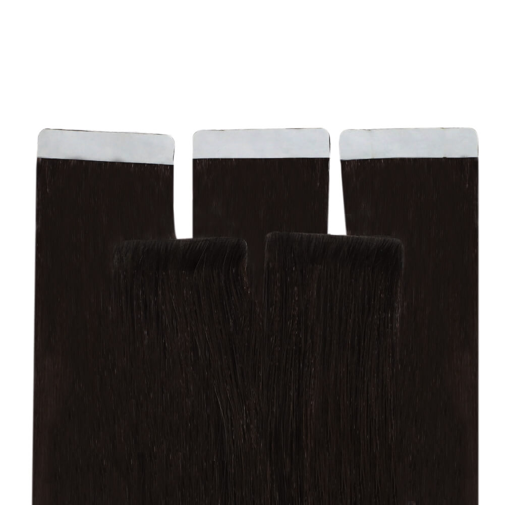 tape in soft human hair extensions blonde