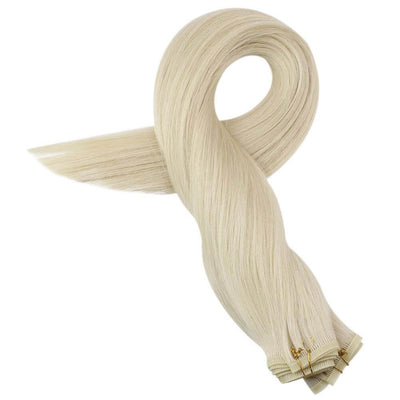 virgin hair human hair weft extensions sew in