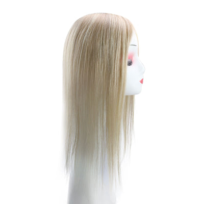 womens toppers hair-real virgin human hair