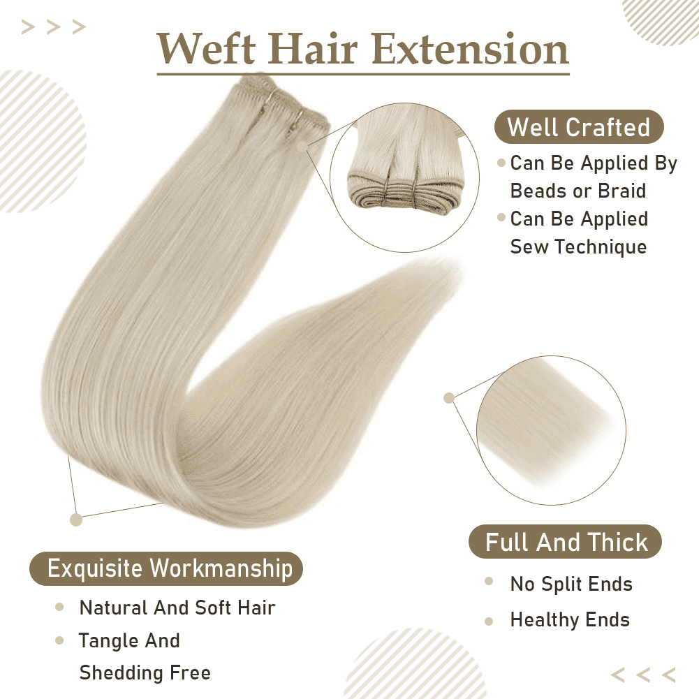 balayage weft human hair individual extensions