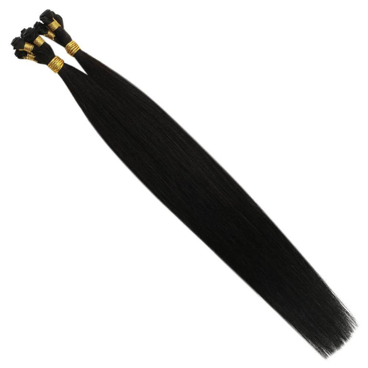 virgin hair weft human extensions double natural hair