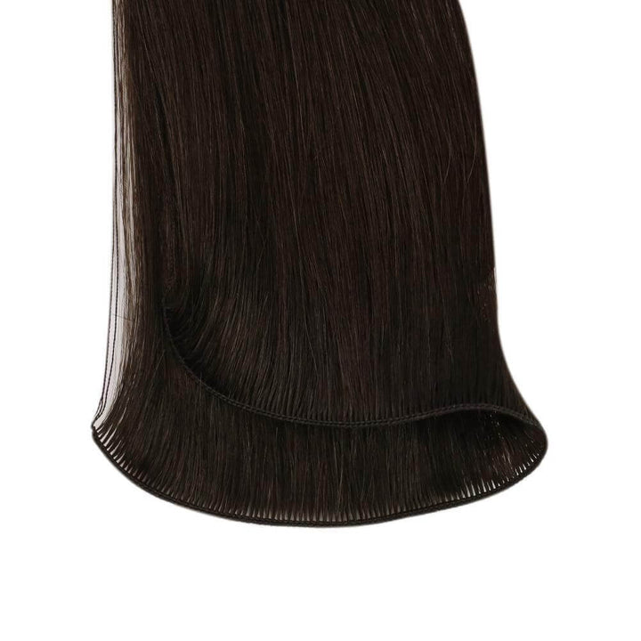 double weft human hair extensions thick
