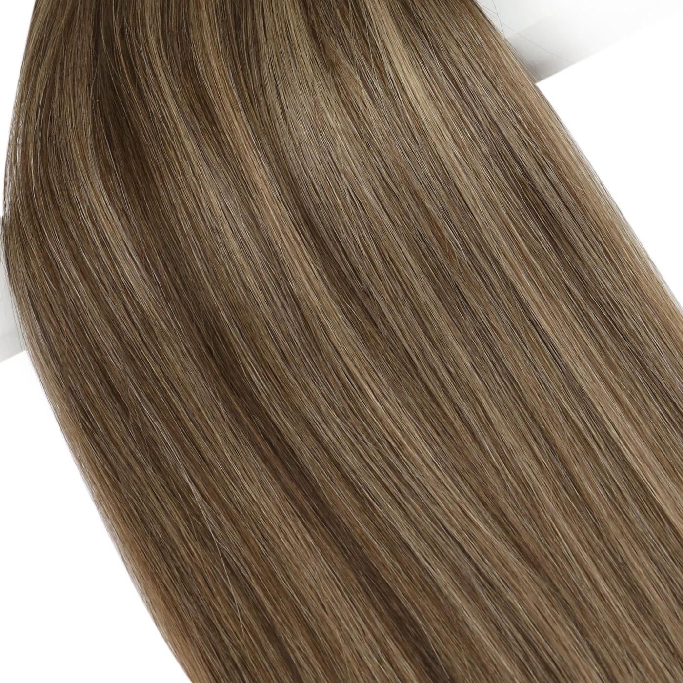balayage ombre virgin hair-brown hair extensions