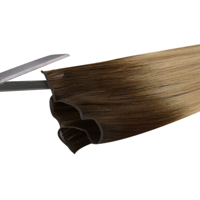 can be cut hair bundles No-return genius weft extensions with no beards
