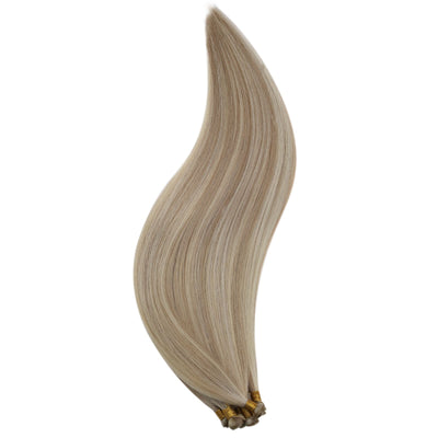 Genius weft designed to blend with thinning hair