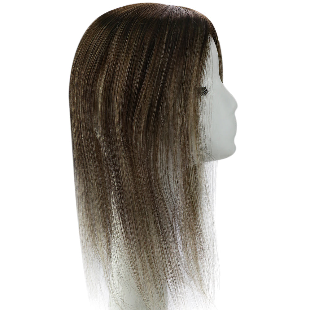 hair topper no bangs