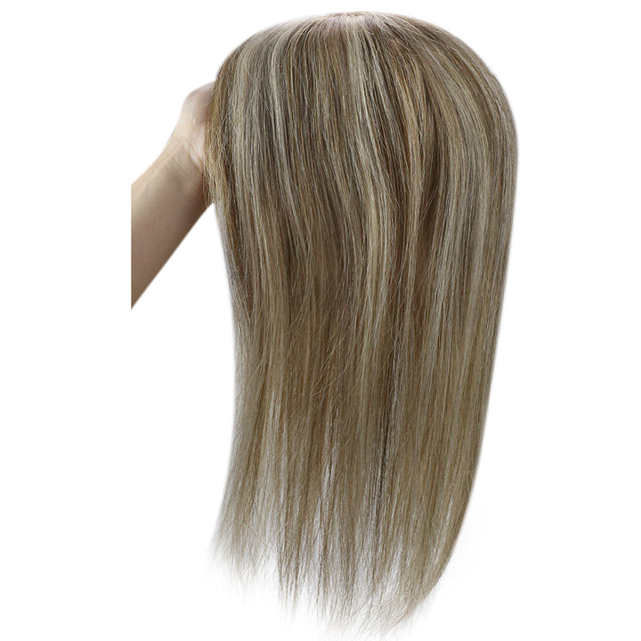 hair topper without bangs