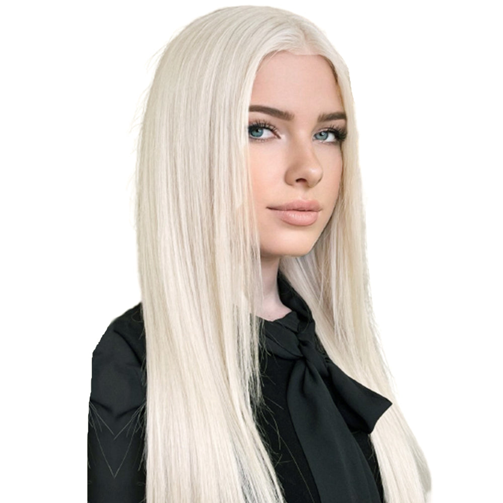 virgin hair blonde human hair topper