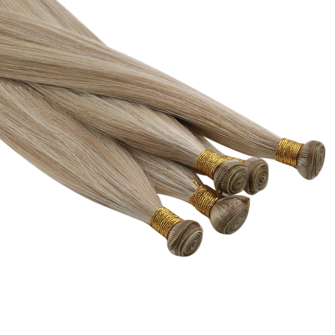 human hair bundles blonde