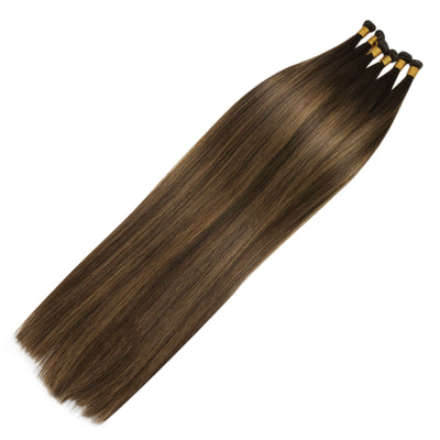 extensions human hair natural-balayage-brown