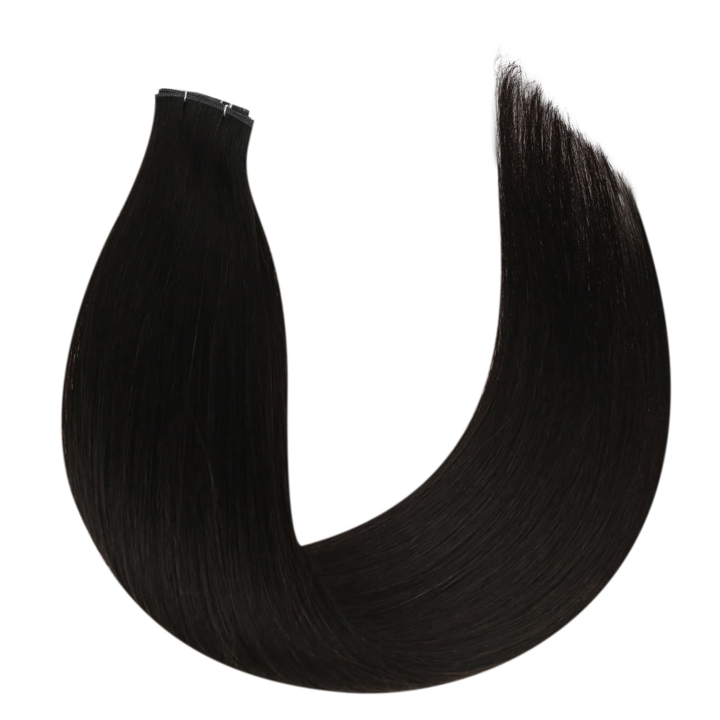 virgin black hair weft hair extensions-sew in hair extensions-human hair extensions