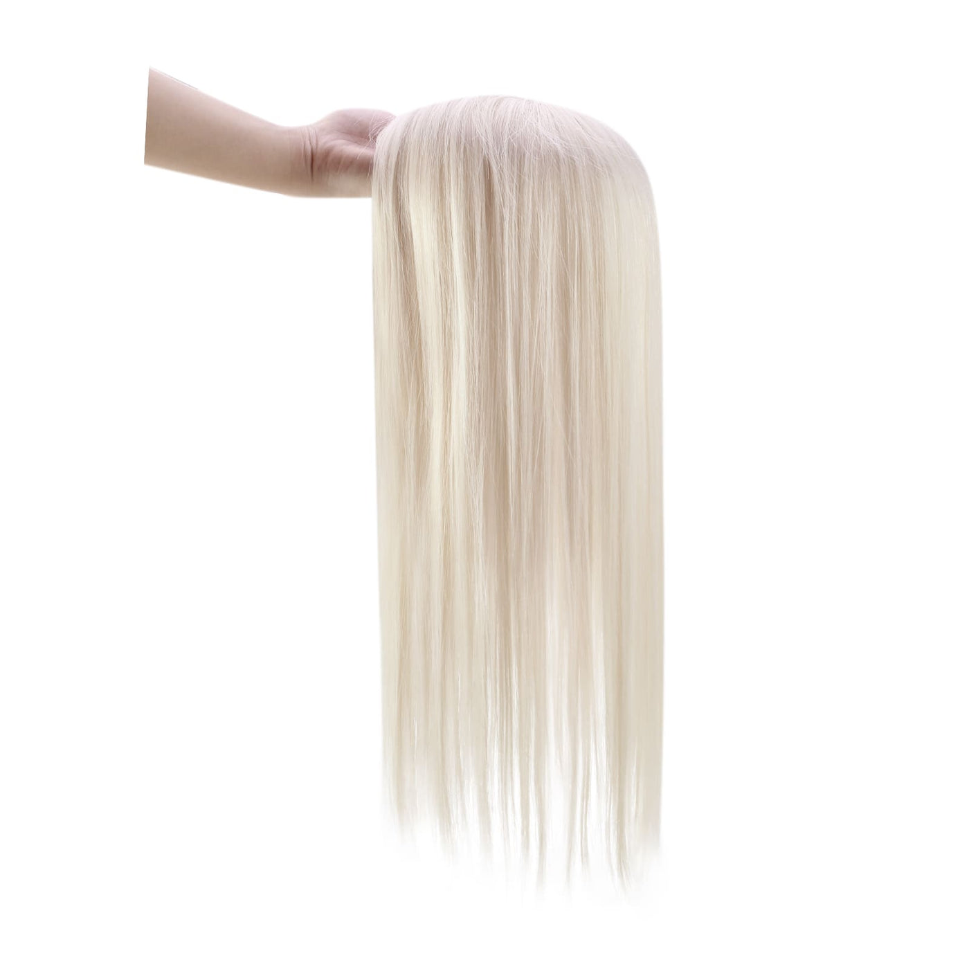 human hair topper
