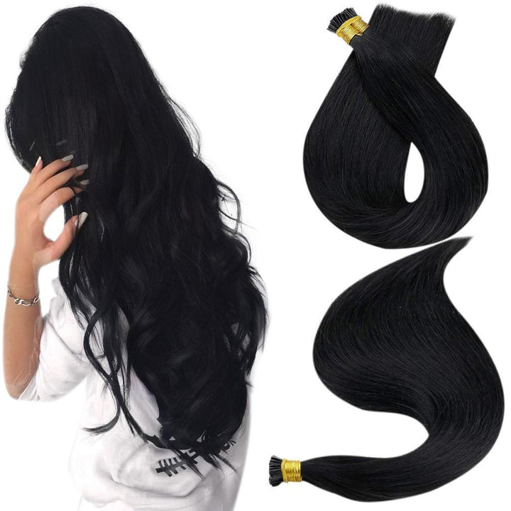 I tip hair with colr black