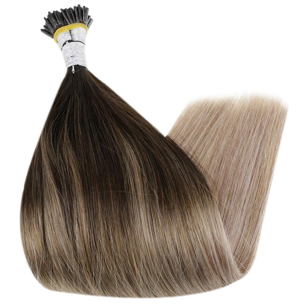 real remy human I tip hair
