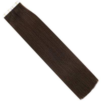 silky straight tape in hair extensions