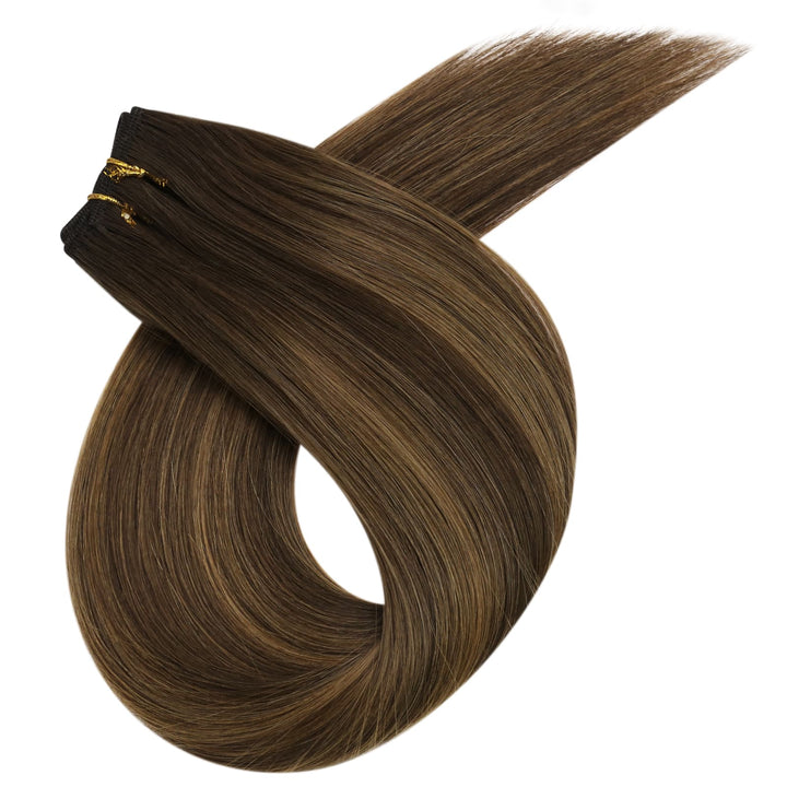 machine weft hair extensions virgin hair