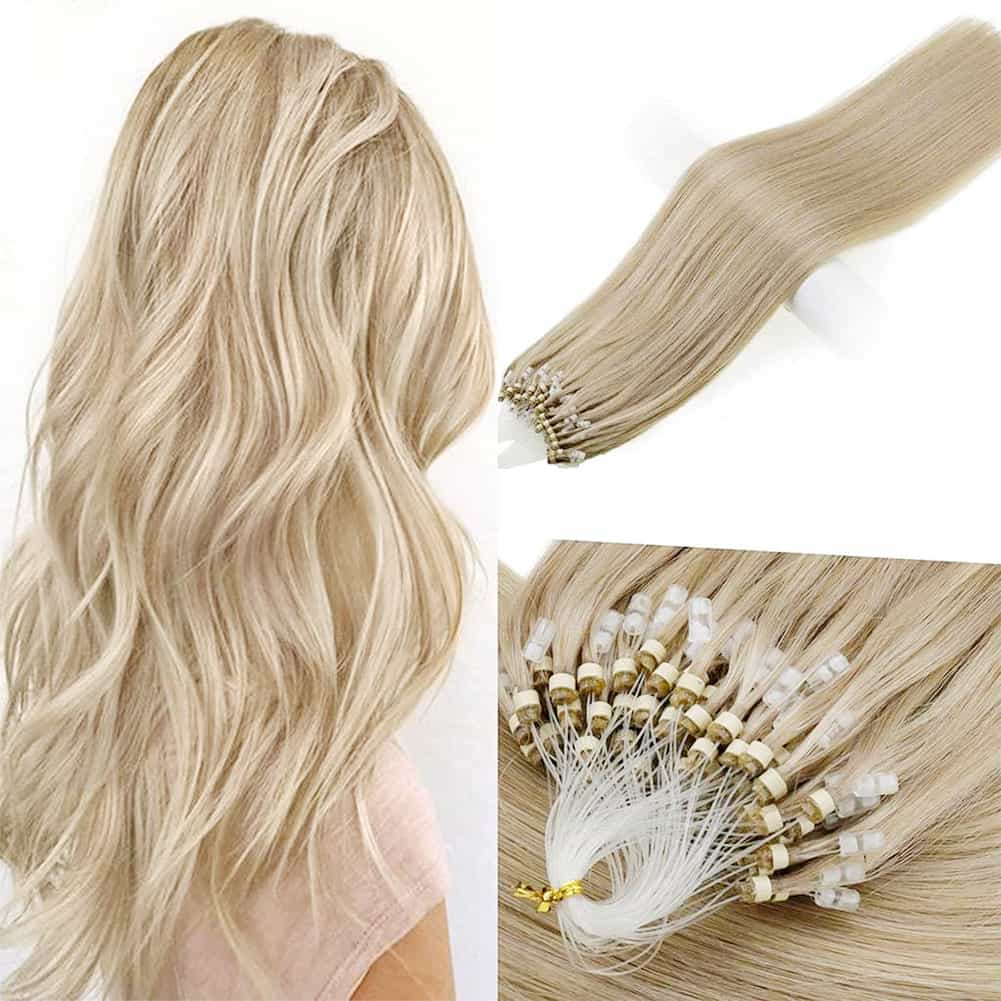 micro loop hair with thick end