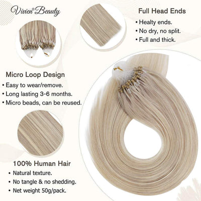 micro loop hair for women