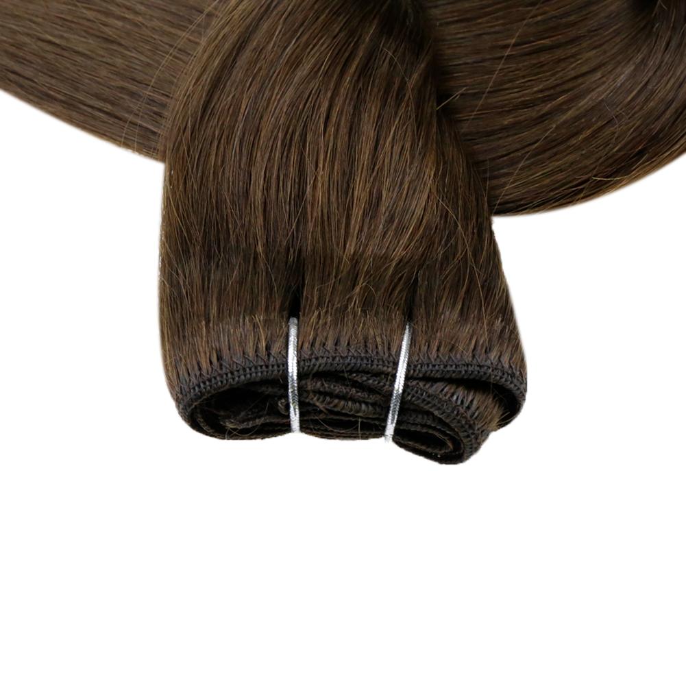 invisible and seamless hair weft