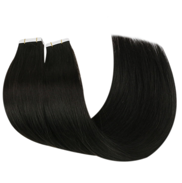 real human virgin hair tape in hair