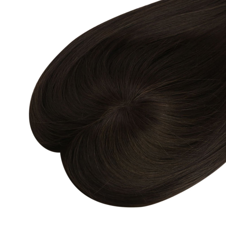 high quality human hair crown topper