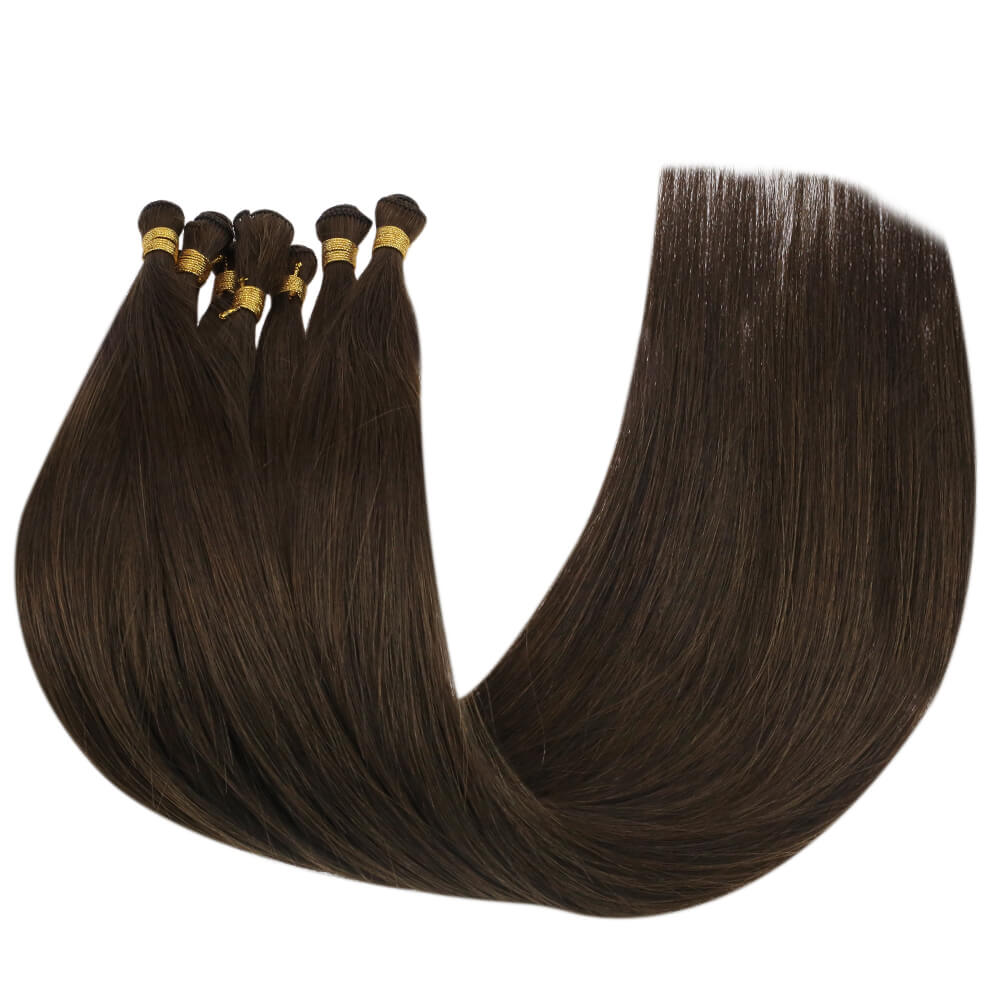 vivien hair virgin hand tied hair extensions soft natural hair