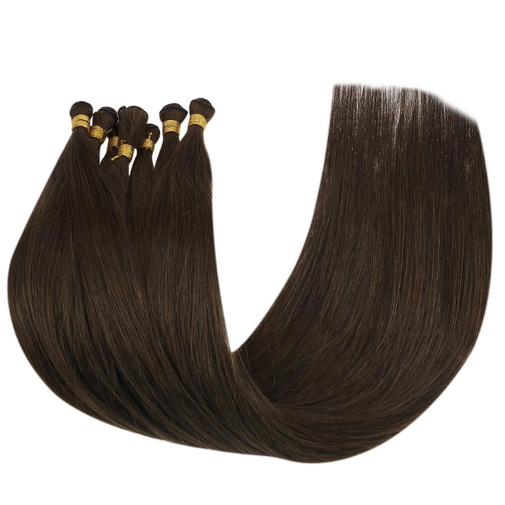 vivien hair virgin hand tied hair extensions soft natural hair