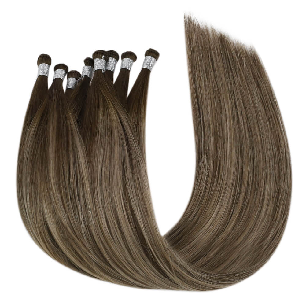vivien hair virgin hand tied hair extensions human hair