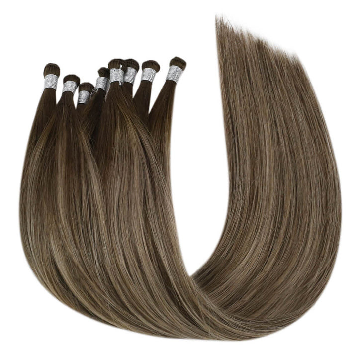vivien hair virgin hand tied hair extensions human hair