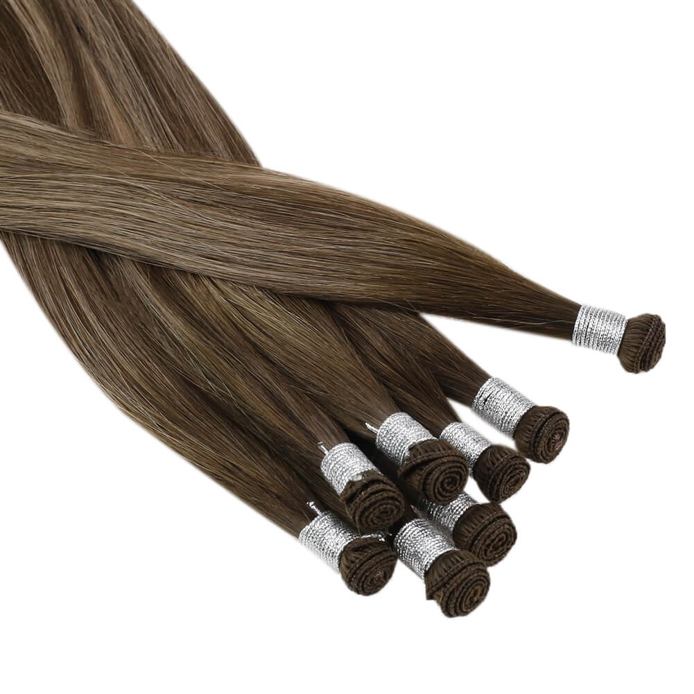 vivien hair virgin hand tied hair extensions human natural hair