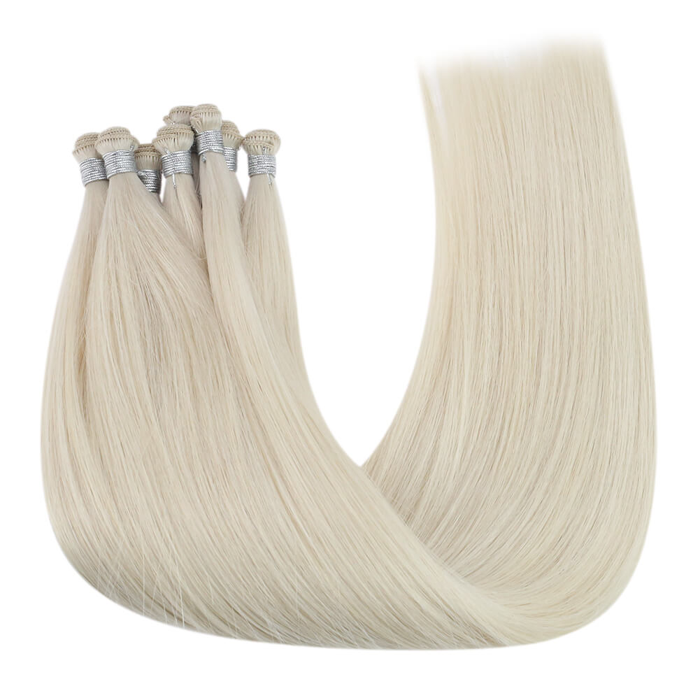 vivien hair virgin hand tied hair extensions natural hair extensions