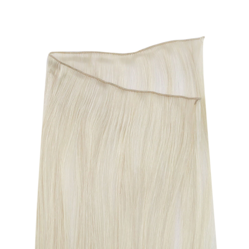 vivien hair virgin hand tied hair extensions 100% real natural hair